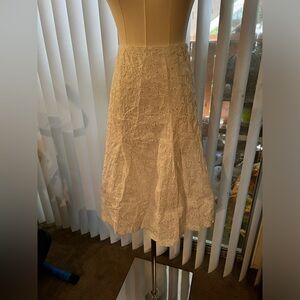 Style & Co. plus size 20 white eyelet skirt.